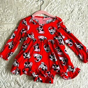 Posh Peanut Minnie Mouse Heart Dress (2T)